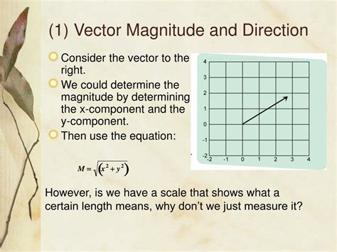 magnitude and direction|Vector, their Magnitude & Direction. Defined with .